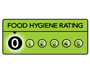 UK Food Hygiene Rating - 5 Stars